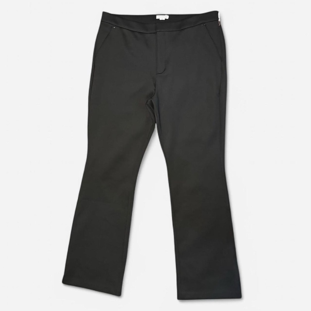 Good American Classic Black Wide Leg Trousers - Picture 4 of 11
